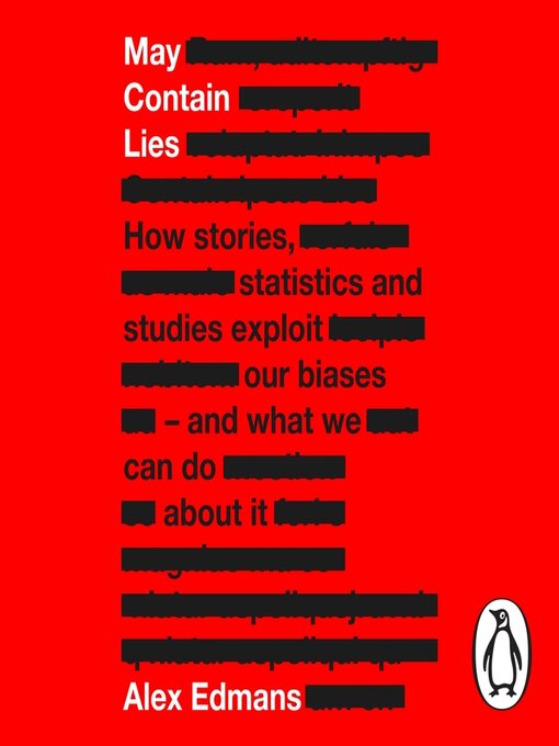 Title details for May Contain Lies by Alex Edmans - Available